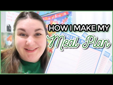 MEAL PLAN WITH ME | How I Make My Weekly Meal Plan and Grocery List