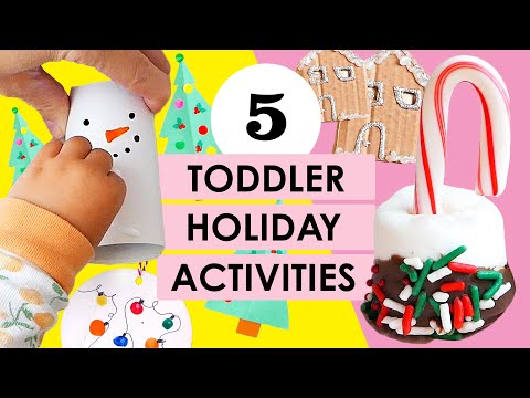 5 Fun & Easy Holiday Crafts For Toddlers