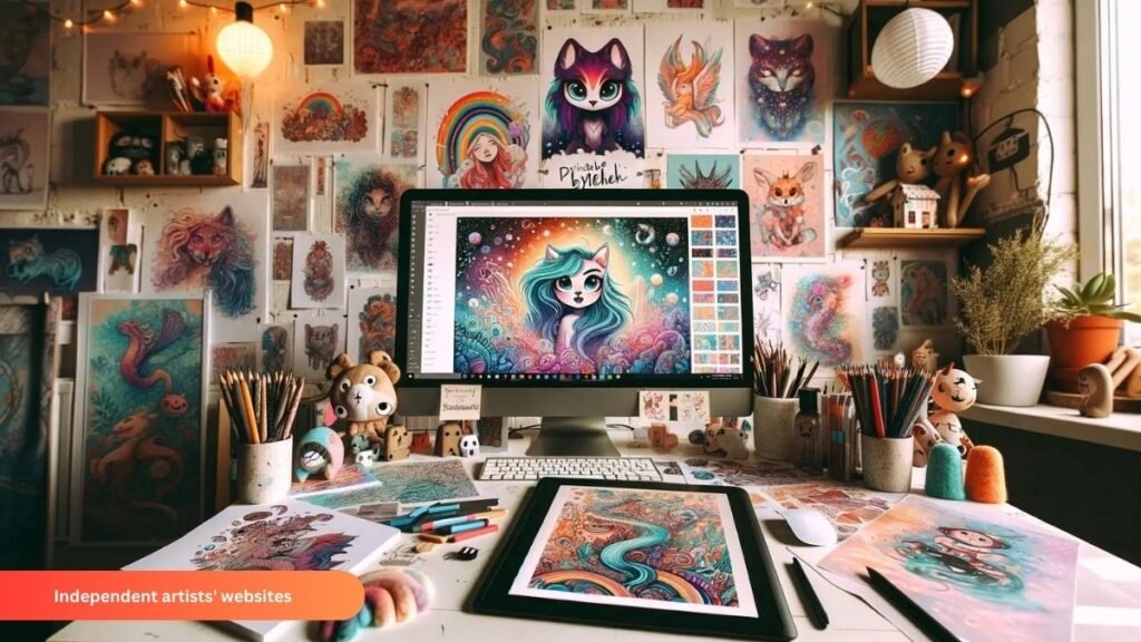 I love exploring independent artists' websites for unique and original printable artworks. Here's where to find high-quality printable art from independent artists: