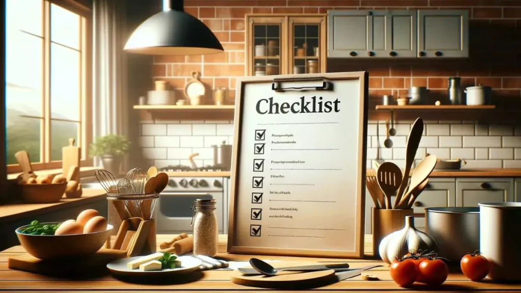 Assorted printable checklists on a desk, highlighting daily organization tasks