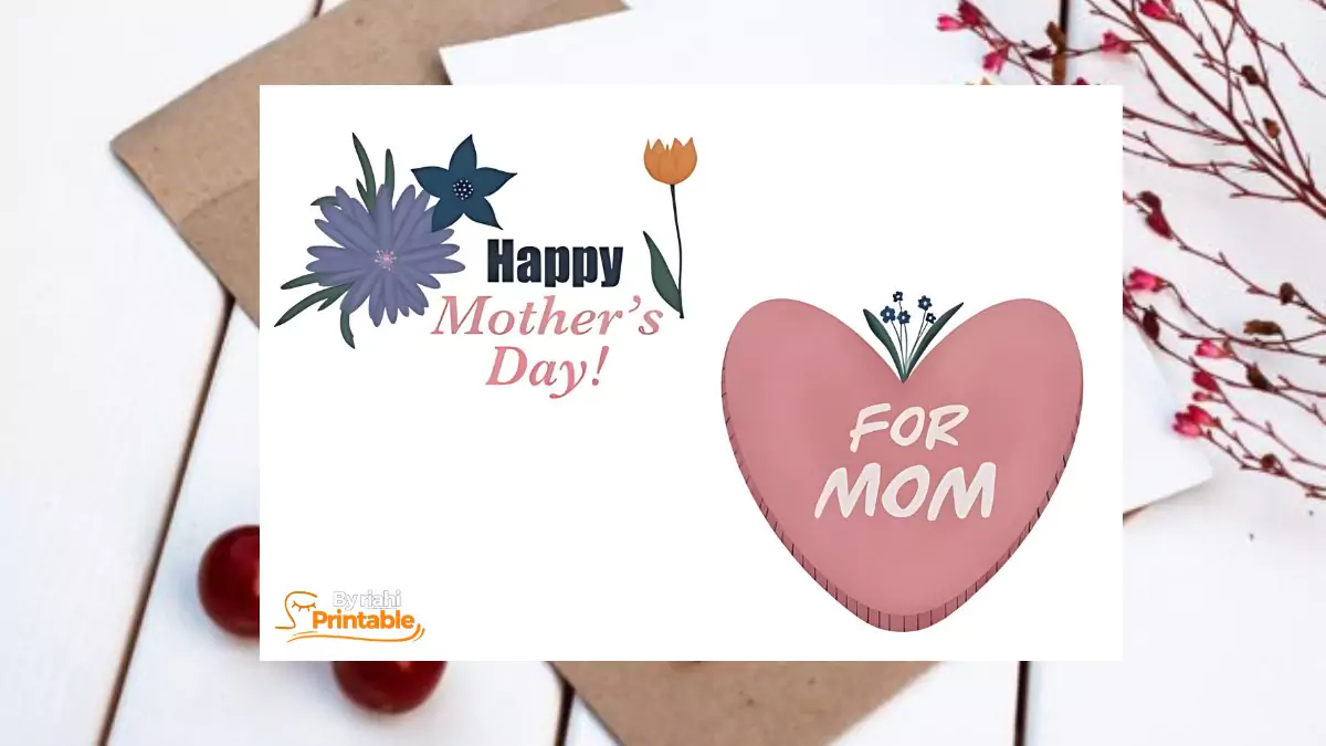 Free Printable Mother's Day Cards for a Memorable Celebration