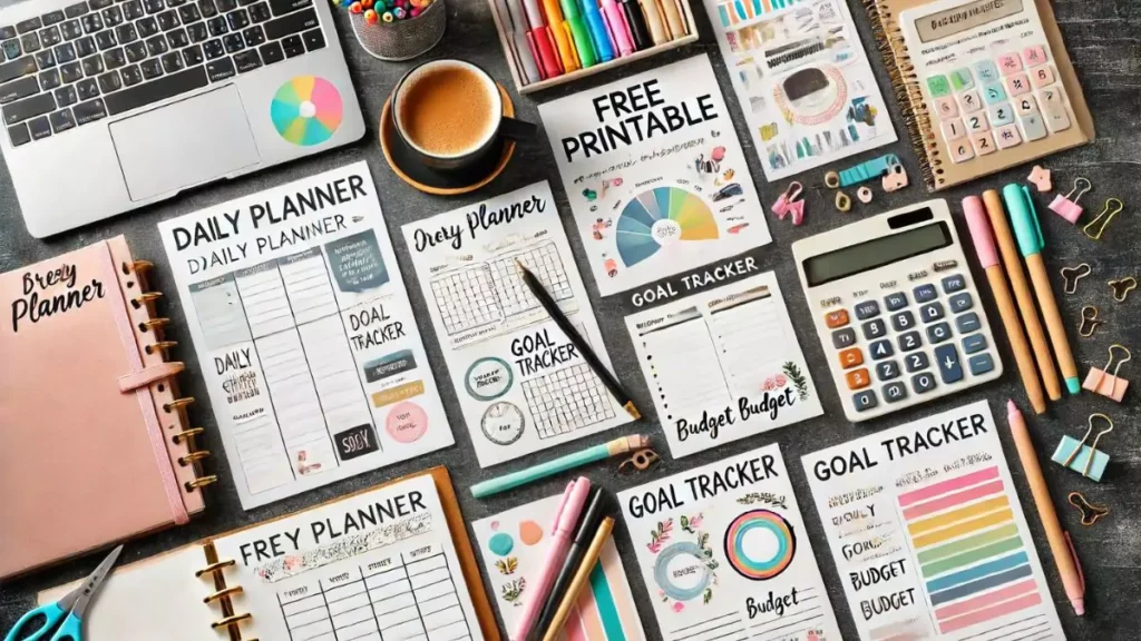 Planner Free PDF Printable for Organization