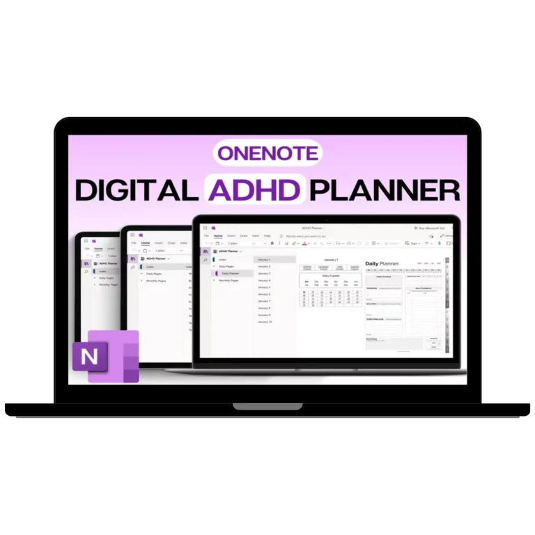 OneNote ADHD Planner
