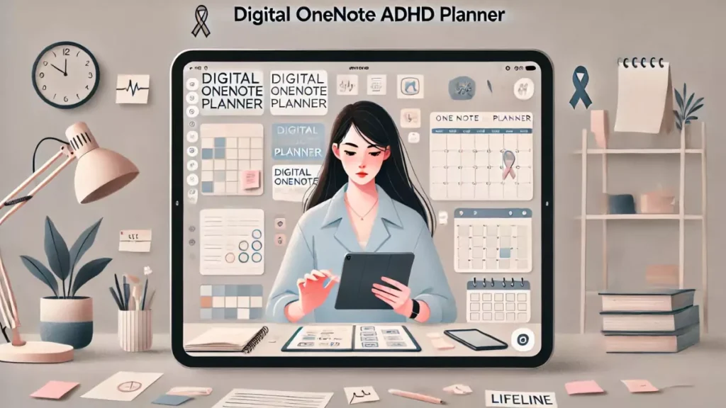 Digital OneNote ADHD Planner A Lifeline for the Perpetually Fucked