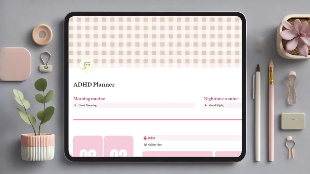 Notion ADHD Template for Free – Boost Your Focus and Organization!