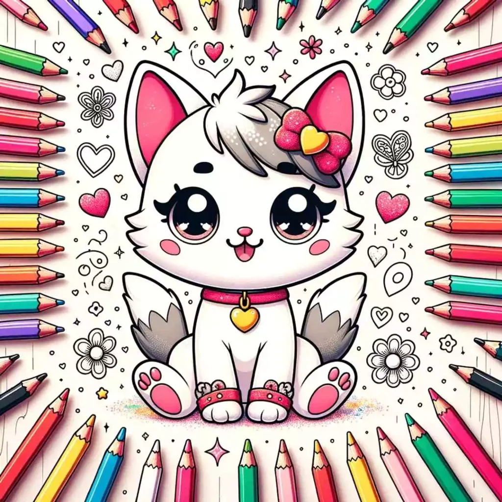 Creative Fun – Hello Kitty coloring pages provide hours of entertainment for kids and fans of all ages.