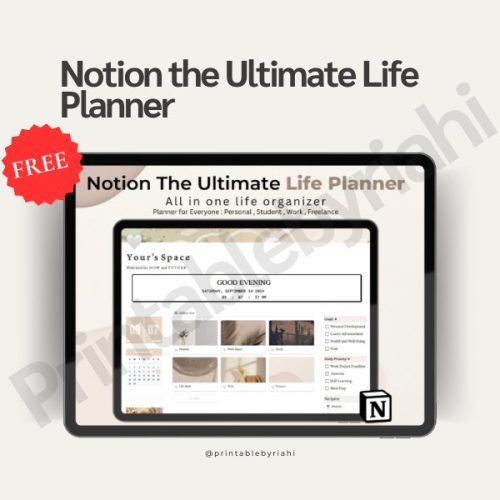 Notion the Ultimate Life Planner