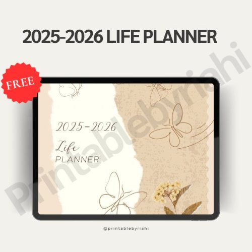 2025-2026 - Life Planner